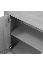 Global Home Amsterdam Contemporary 2-Drawer Console Table with Lower Shelf