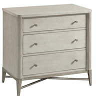 Maisie Three Drawer Nightstand