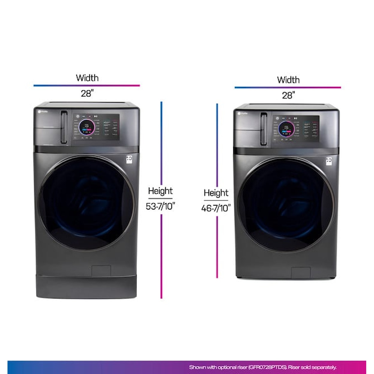 GE Appliances Laundry Washer & Dryer Combo