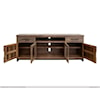 International Furniture Direct Natural Parota TV Stand