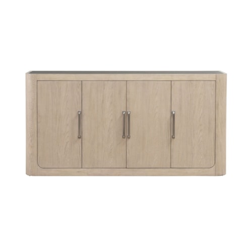Contemporary Server with Hidden Drawer