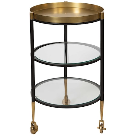 Mingle Side Table/Bar Cart