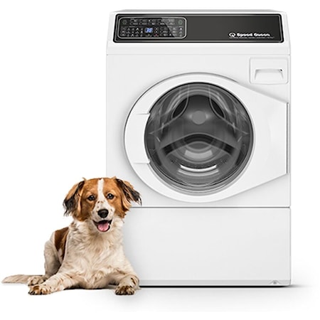 FF7 White Right-Hinged Front Load Washer