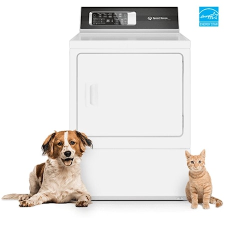 DR7 Sanitizing Gas Dryer with Pet Plus