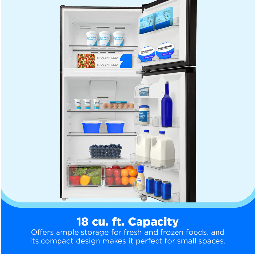 Midea Midea 18 cu. ft. Top-Freezer Refrigerator