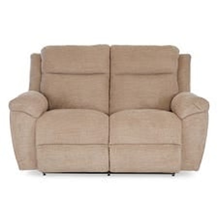 Casual Reclining Loveseat