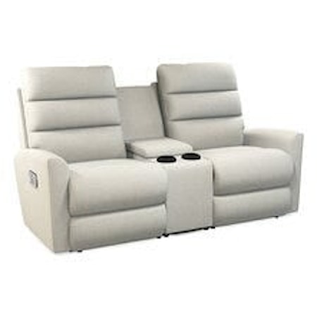 Power Wall Reclining Loveseat w/ Console Headrest Lumbar