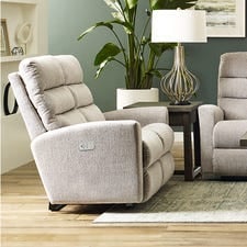 Power Wall Reclining Loveseat &amp; Lumbar