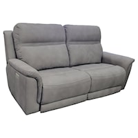 Power Reclining Sofa with Power Headrests & Lumbar