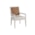 Linen white painted finish with gentle dry brushing, accents of light nutmeg finish on select products