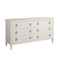Hobie Double Dresser with 6 Drawers