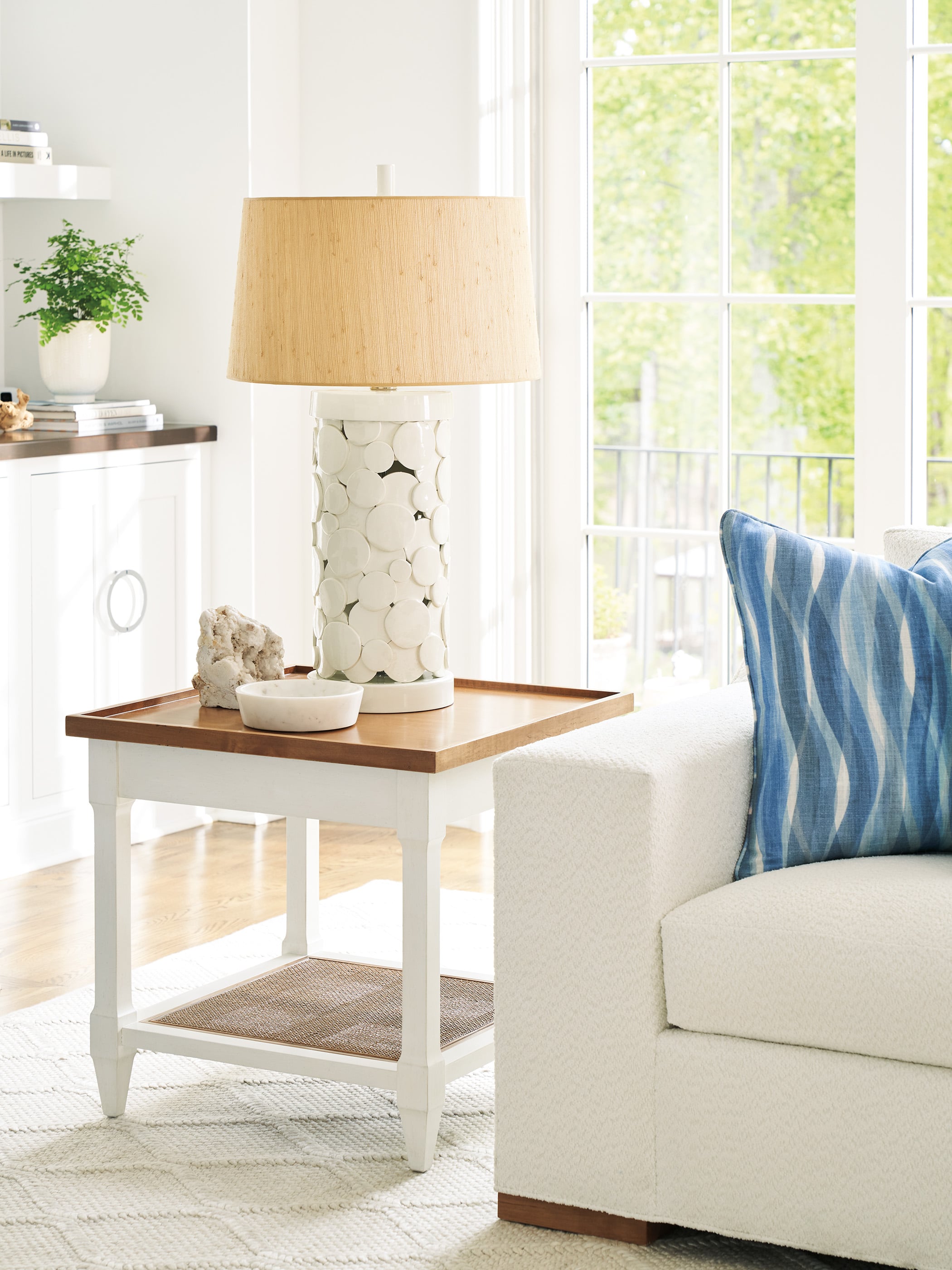 Barclay Butera Laguna Temple End Table