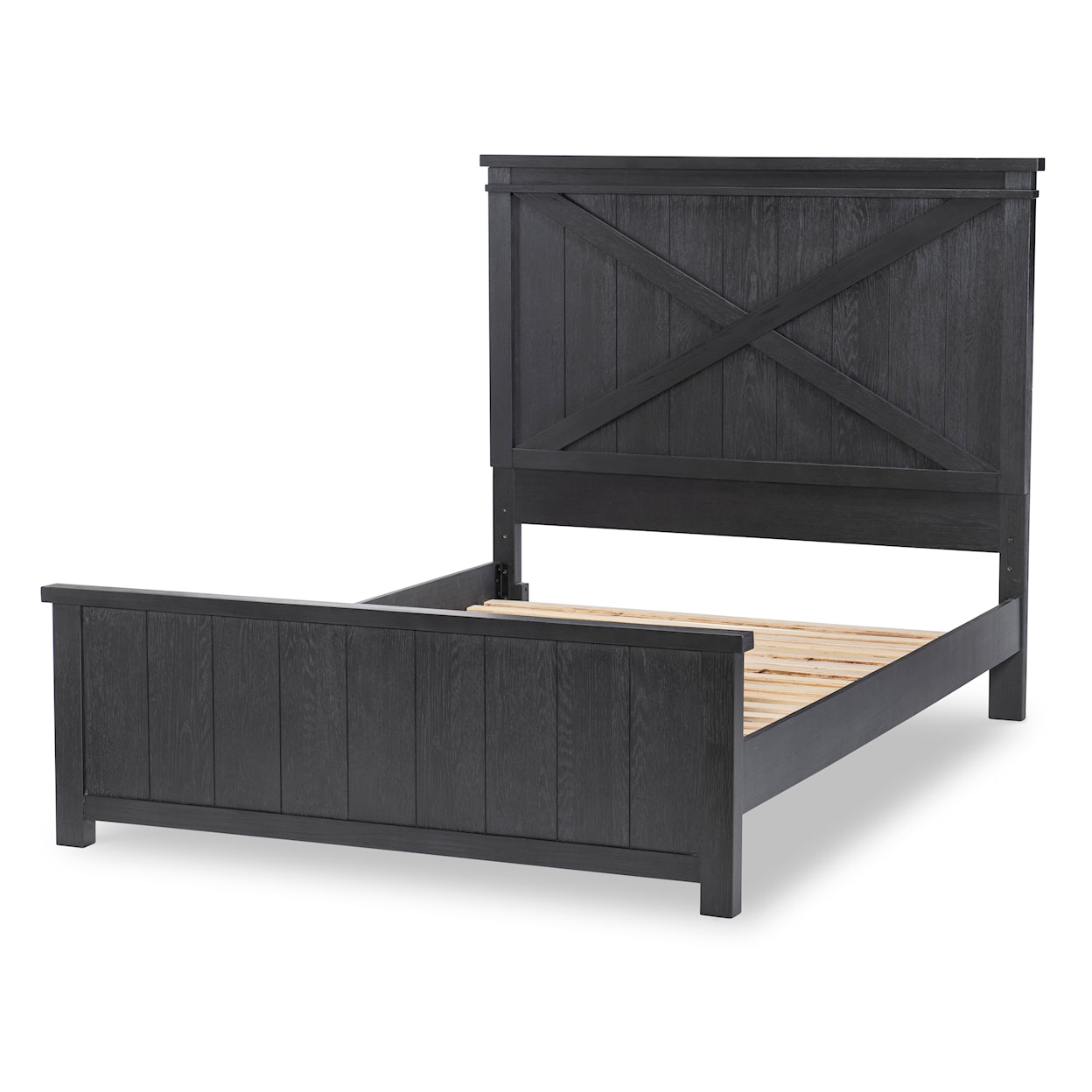 Legacy Classic Kids Flatiron Black Complete Panel Bed Full 46 Black Finish