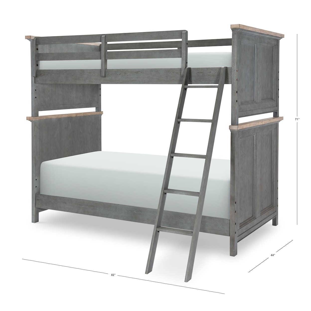 Legacy Classic Kids Cone Mills Twin Over Twin Bunk Bed