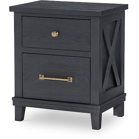 Night Stand Black Finish