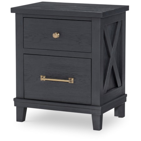 Night Stand Black Finish