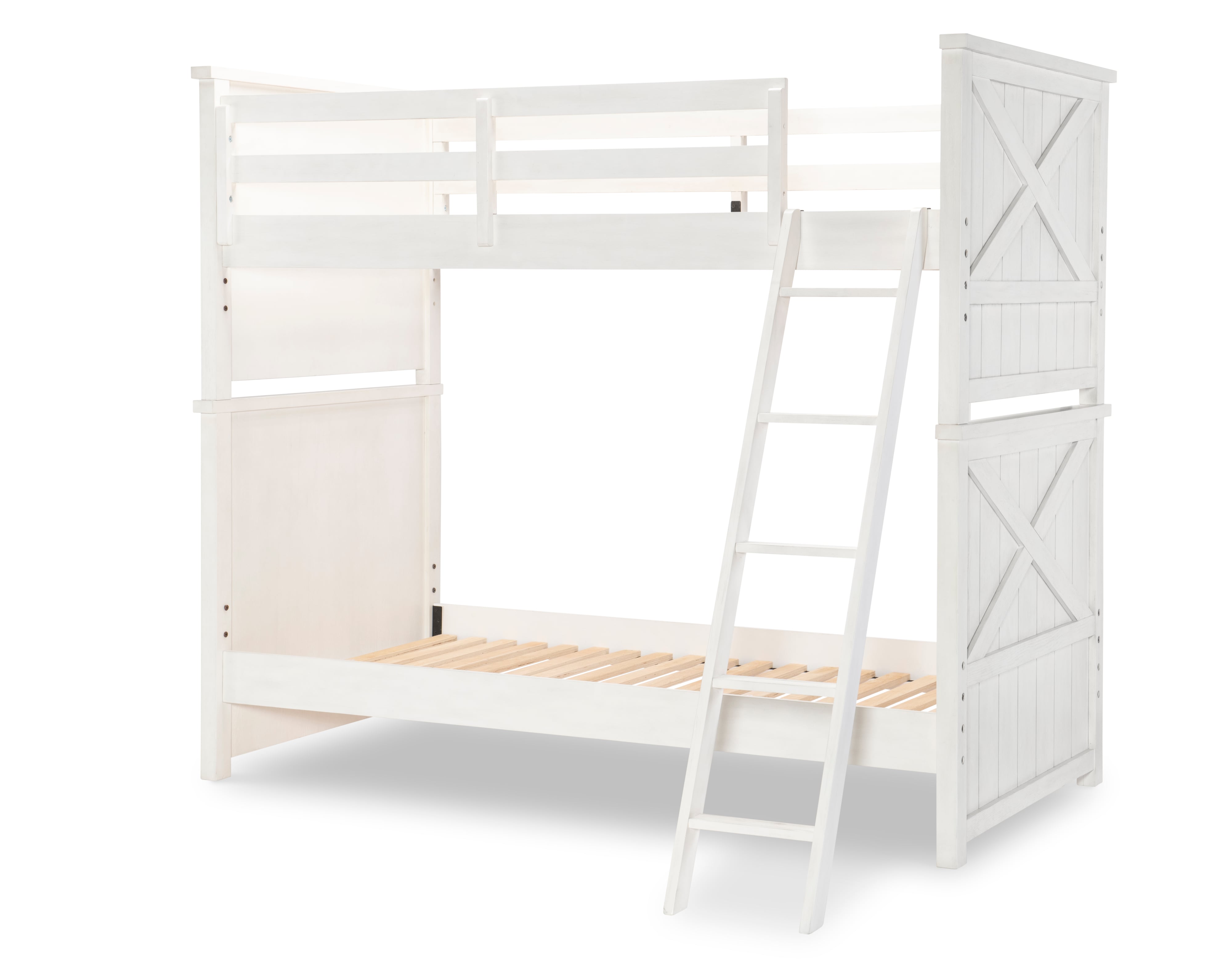 Twin Over Twin Bunk End