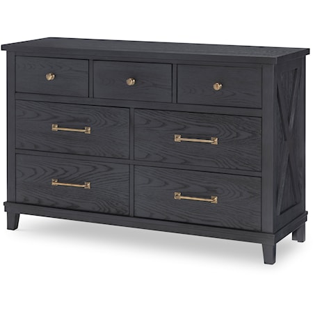 Dresser Black Finish