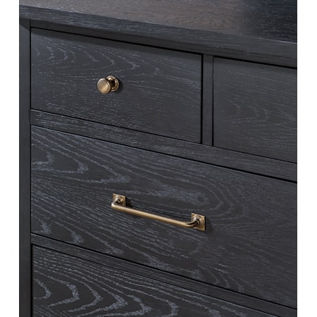 Drawer Chest Black Finish