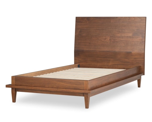 Mid-Century Modern Twin Platform Bed