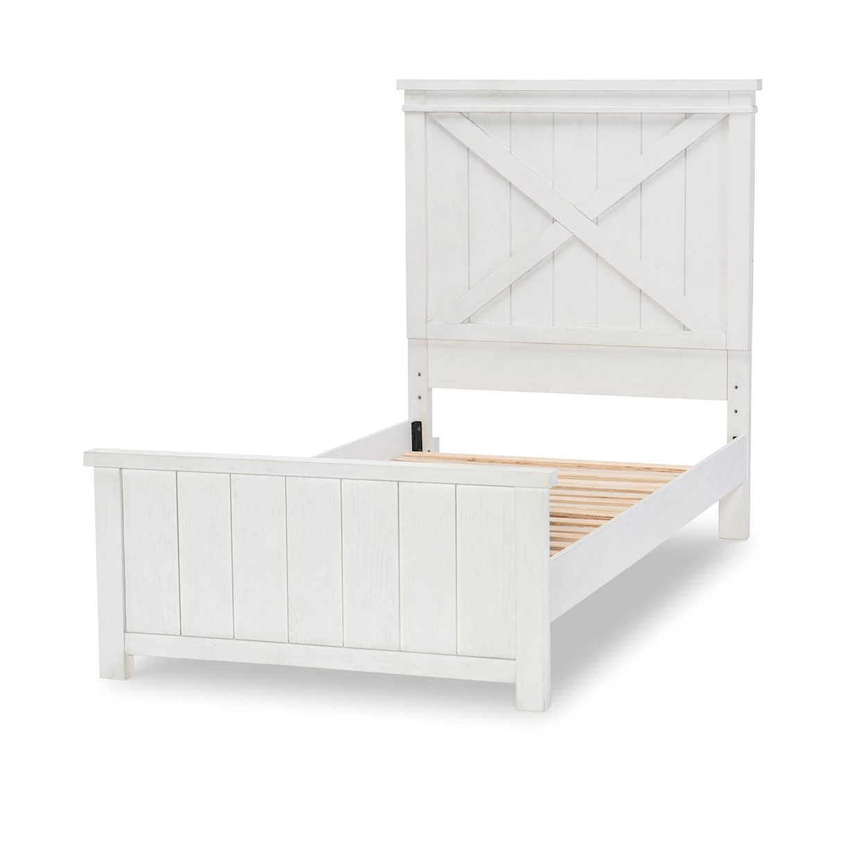 Legacy Classic Kids Flatiron White Twin Panel Bed