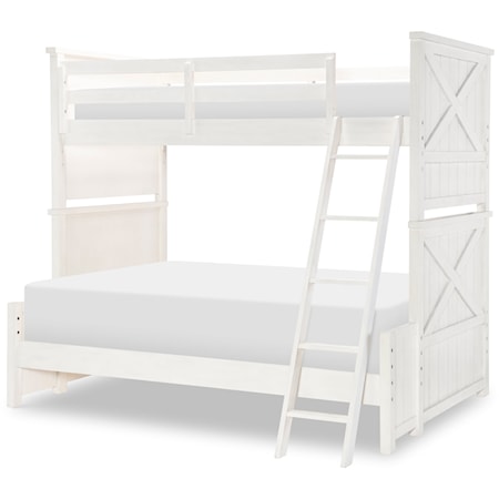 Farmhouse Twin Over Full Bunk Bed