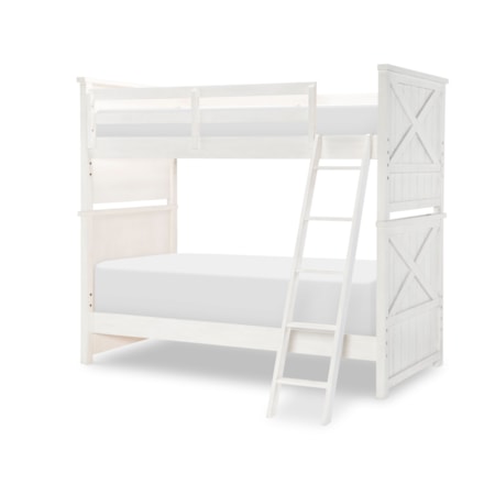 Twin Over Twin Bunk End