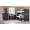 Legacy Classic Kids Flatiron Black Drawer Chest Black Finish