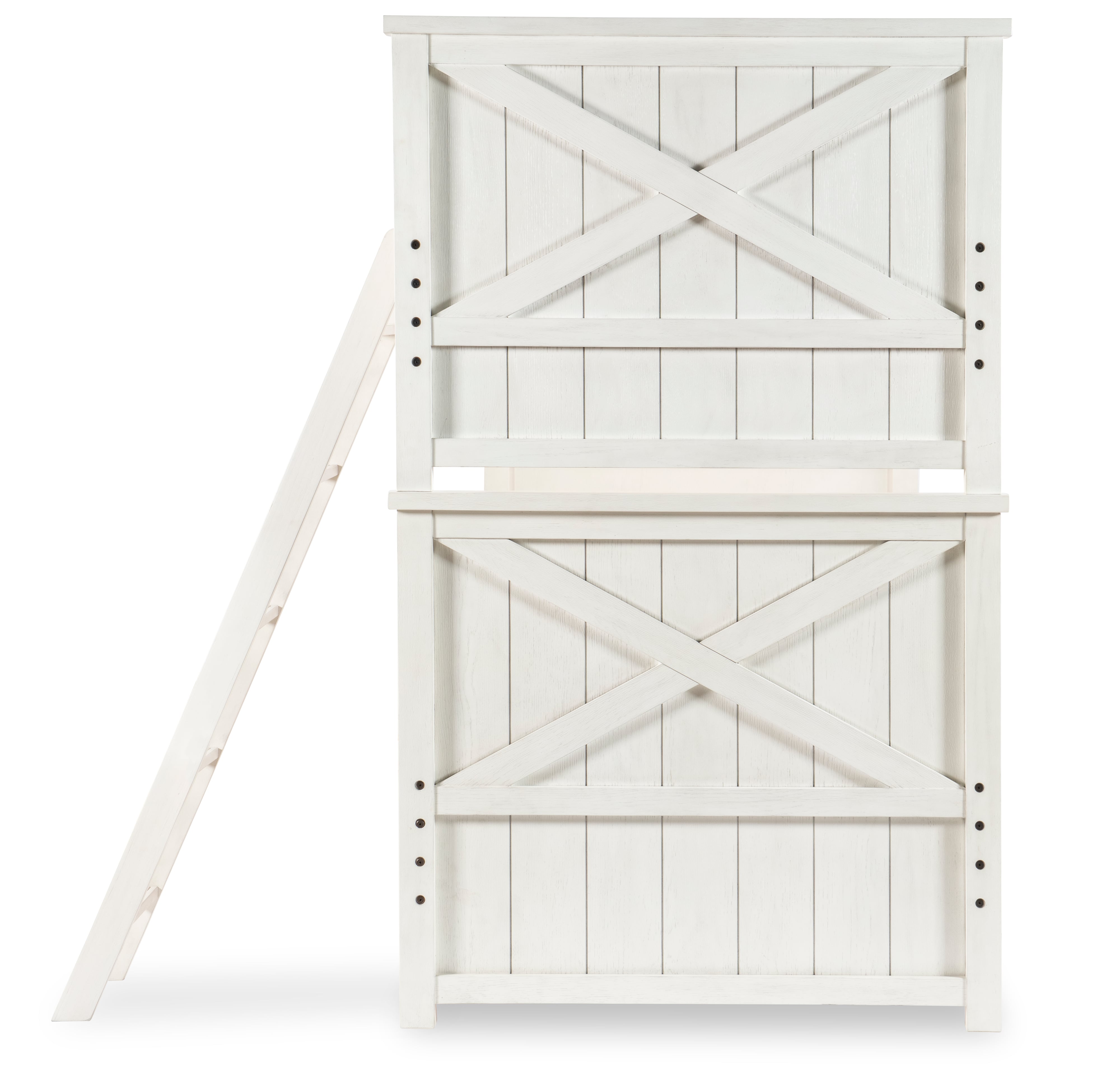 Twin Over Twin Bunk End