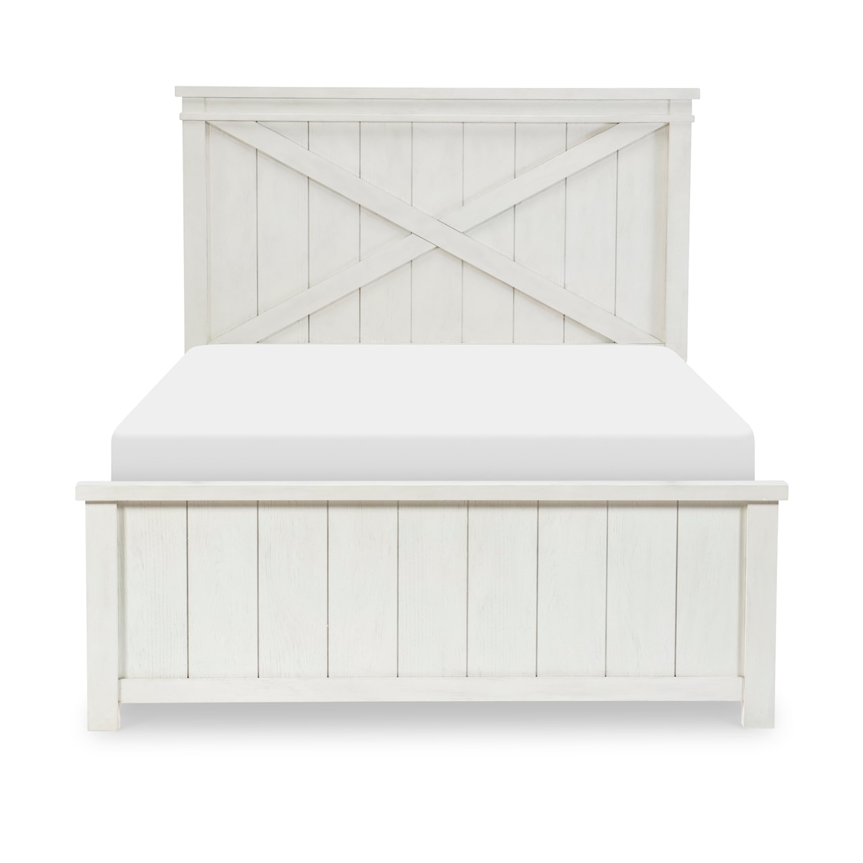 Legacy Classic Kids Flatiron White Full Panel Bed
