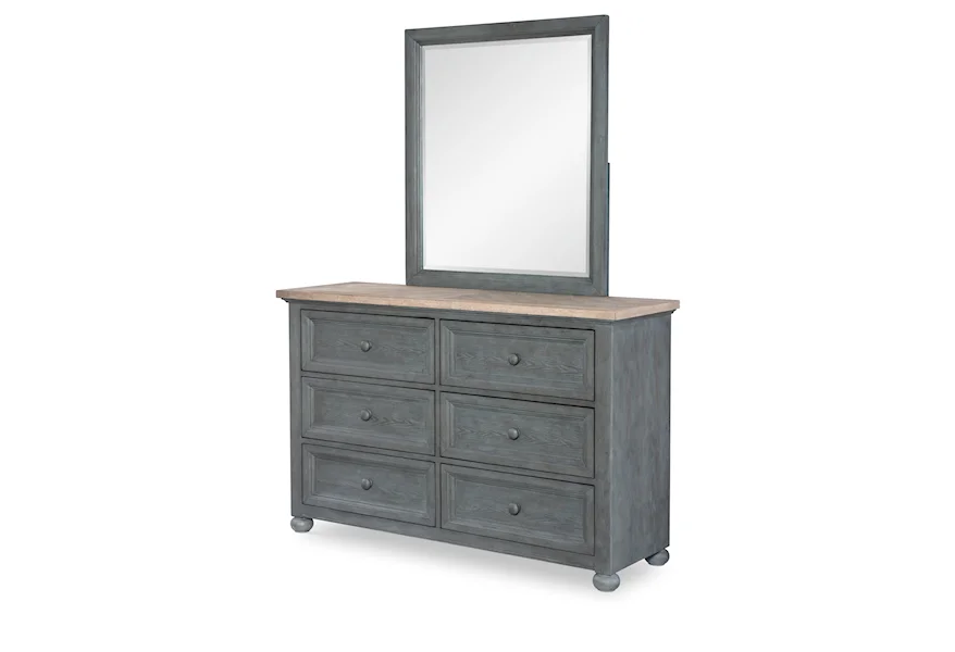 Cone Mills Dresser and Mirror Set by Legacy Classic Kids at Johnny Janosik
