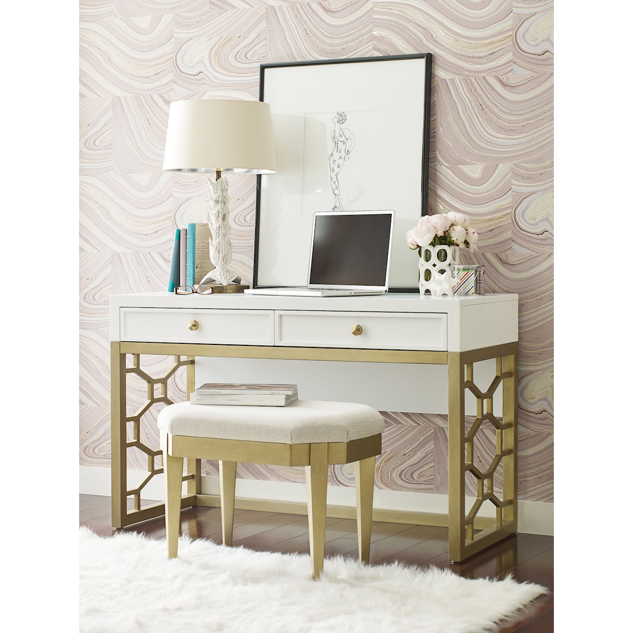 Legacy Classic Kids Chelsea Youth by Rachael Ray 2-Drawer Vanity Desk