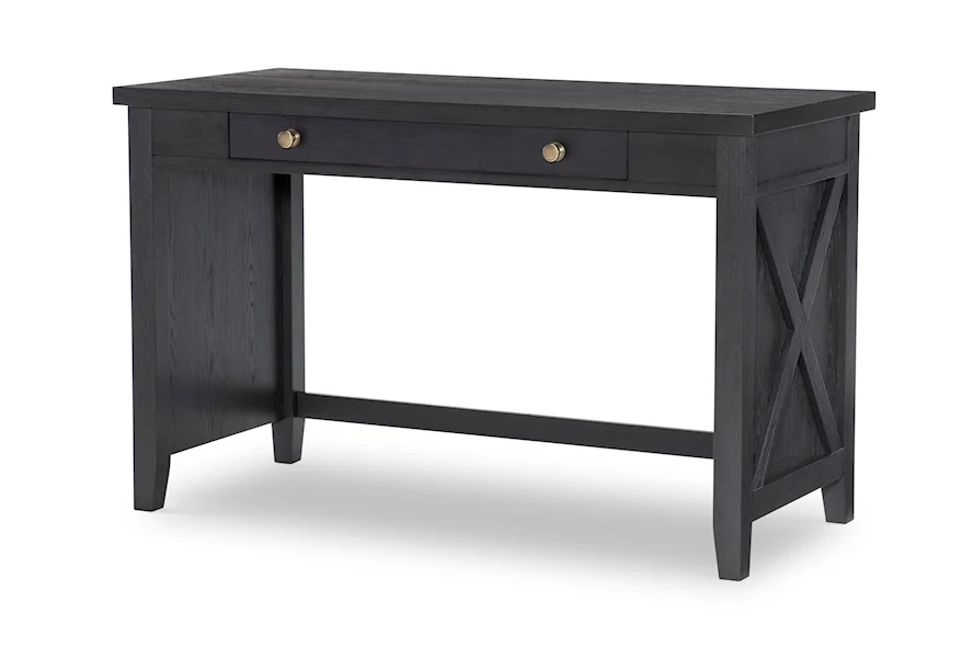 Flatiron Black Desk/Vanity Black Finish by Legacy Classic Kids at Darvin Furniture