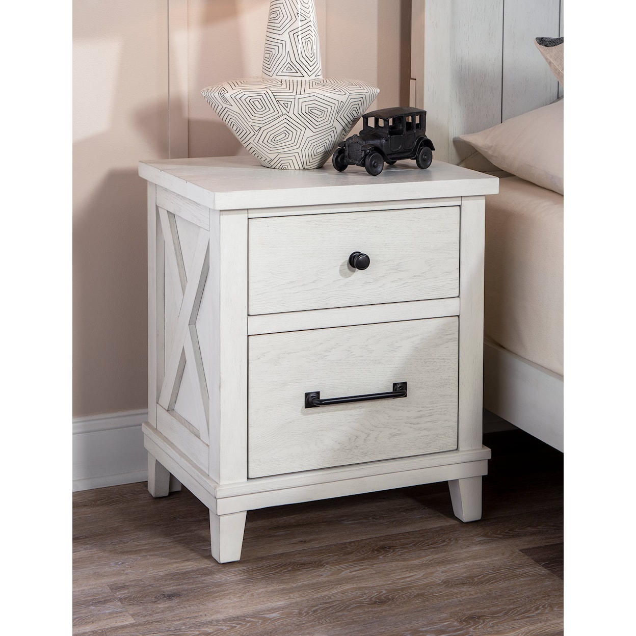 Legacy Classic Kids Flatiron White Nightstand