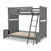 Legacy Classic Kids Cone Mills Twin Over Full Bunk Bed