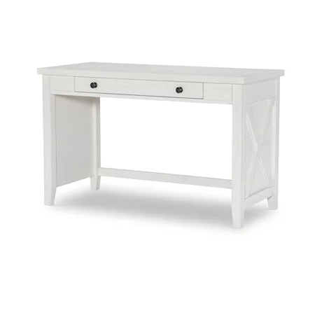 Farmhouse Vanity Desk with Drawer