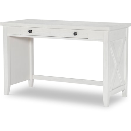 Farmhouse Vanity Desk with Drawer