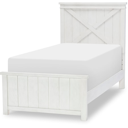 Farmhouse Twin Panel Bed