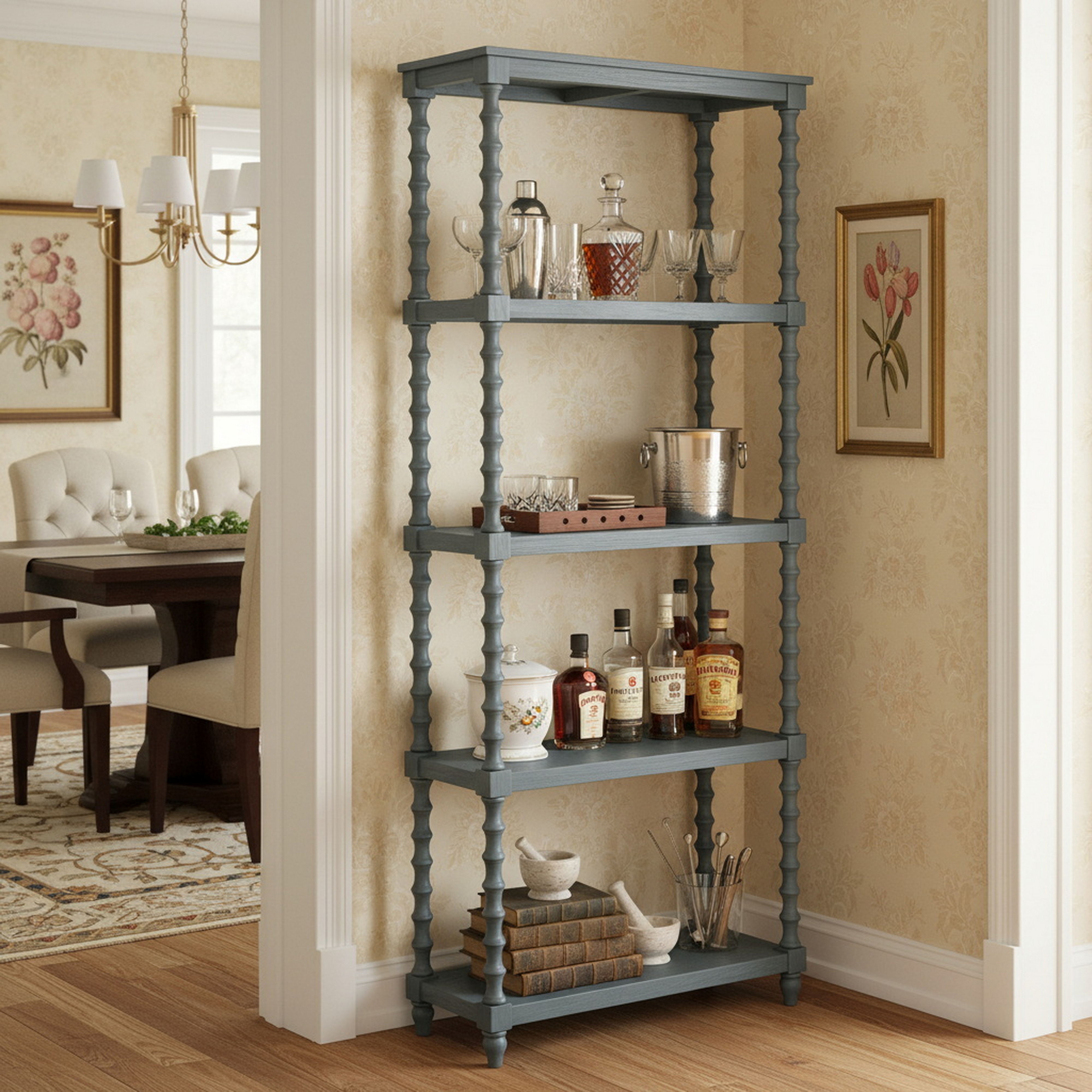 4-Shelf Classic Etagere