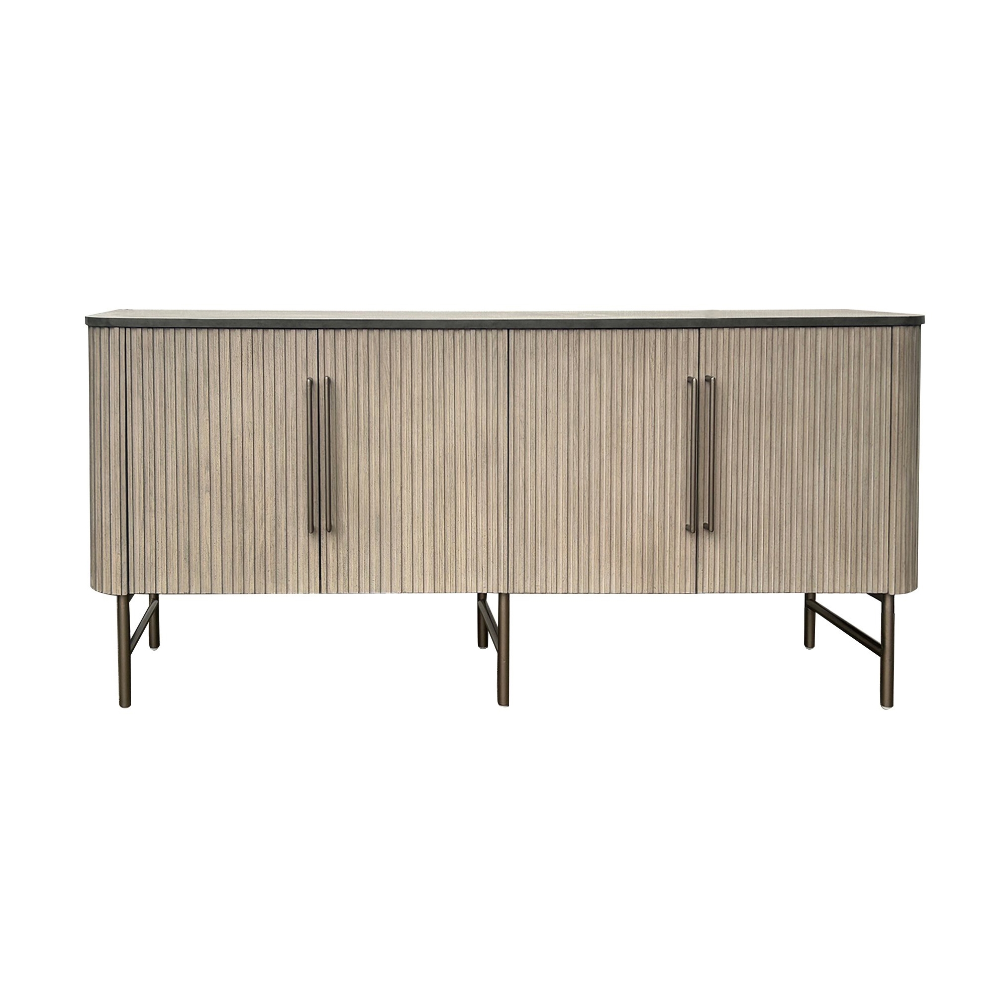 Two-Tone 4-Door Sideboard