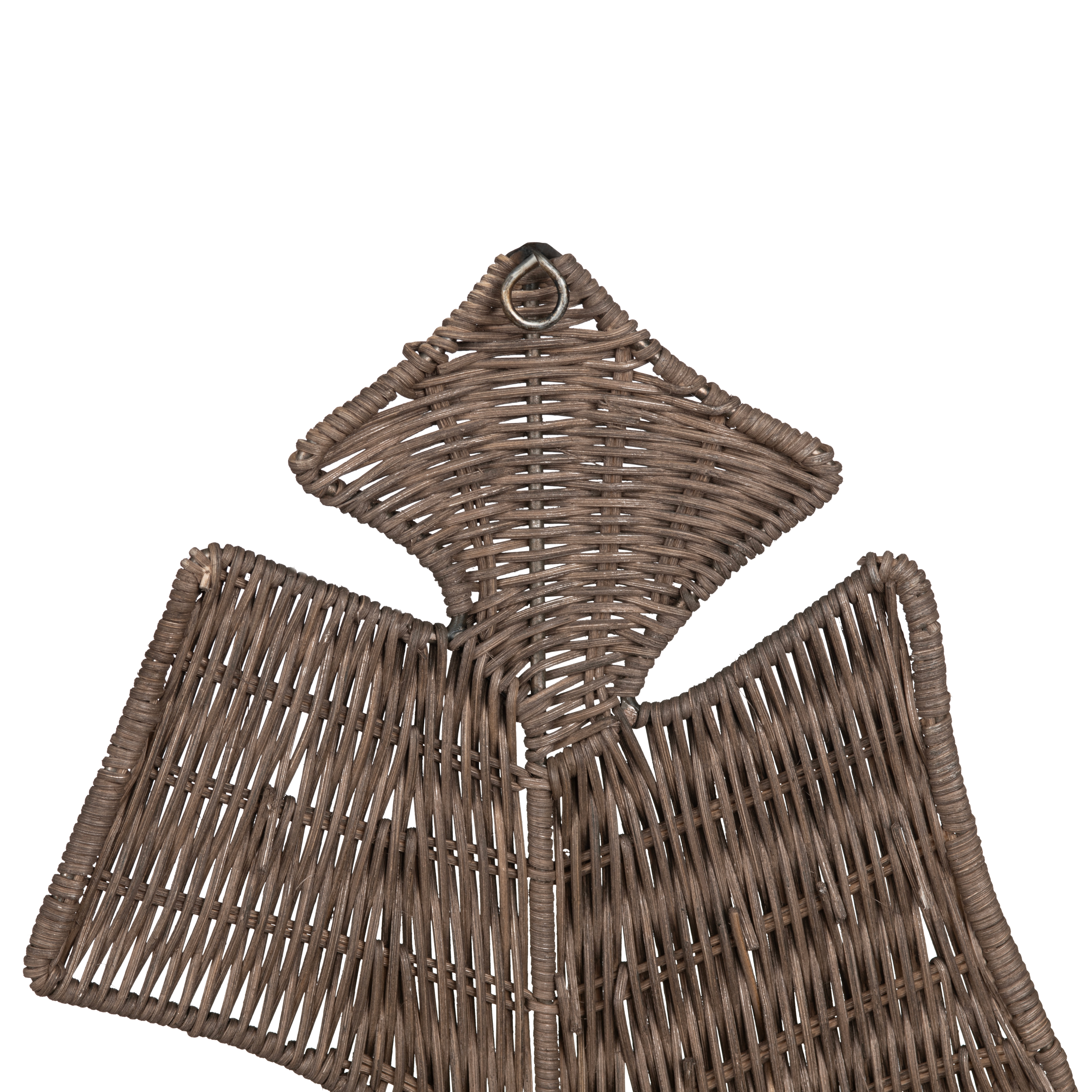 Wicker Palm Wall Decor