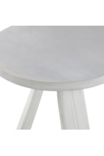 Crestview Collection  Triad Modern Round-Top End Table with Tripod Base