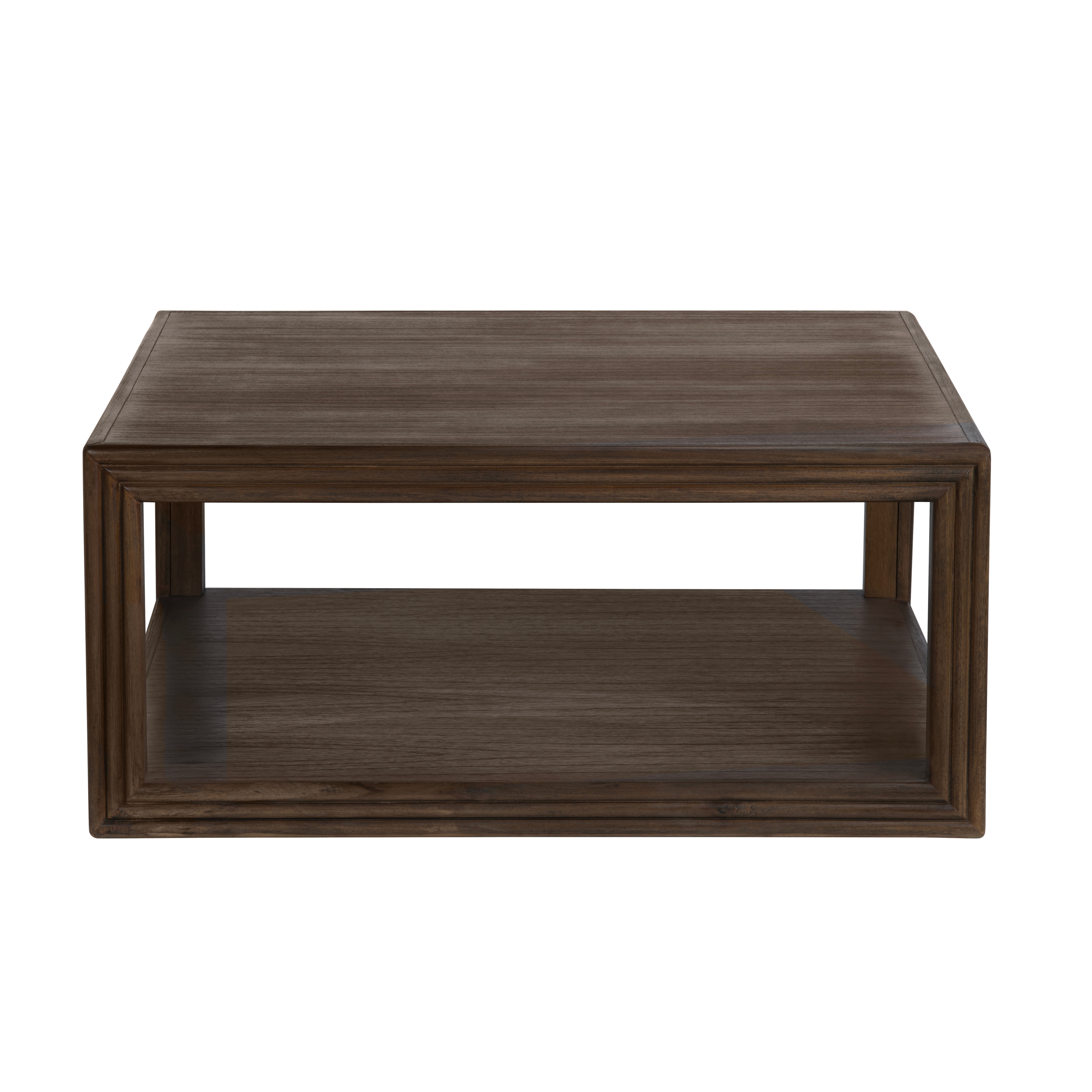 38" Sq. Solid Wood Coffee Table