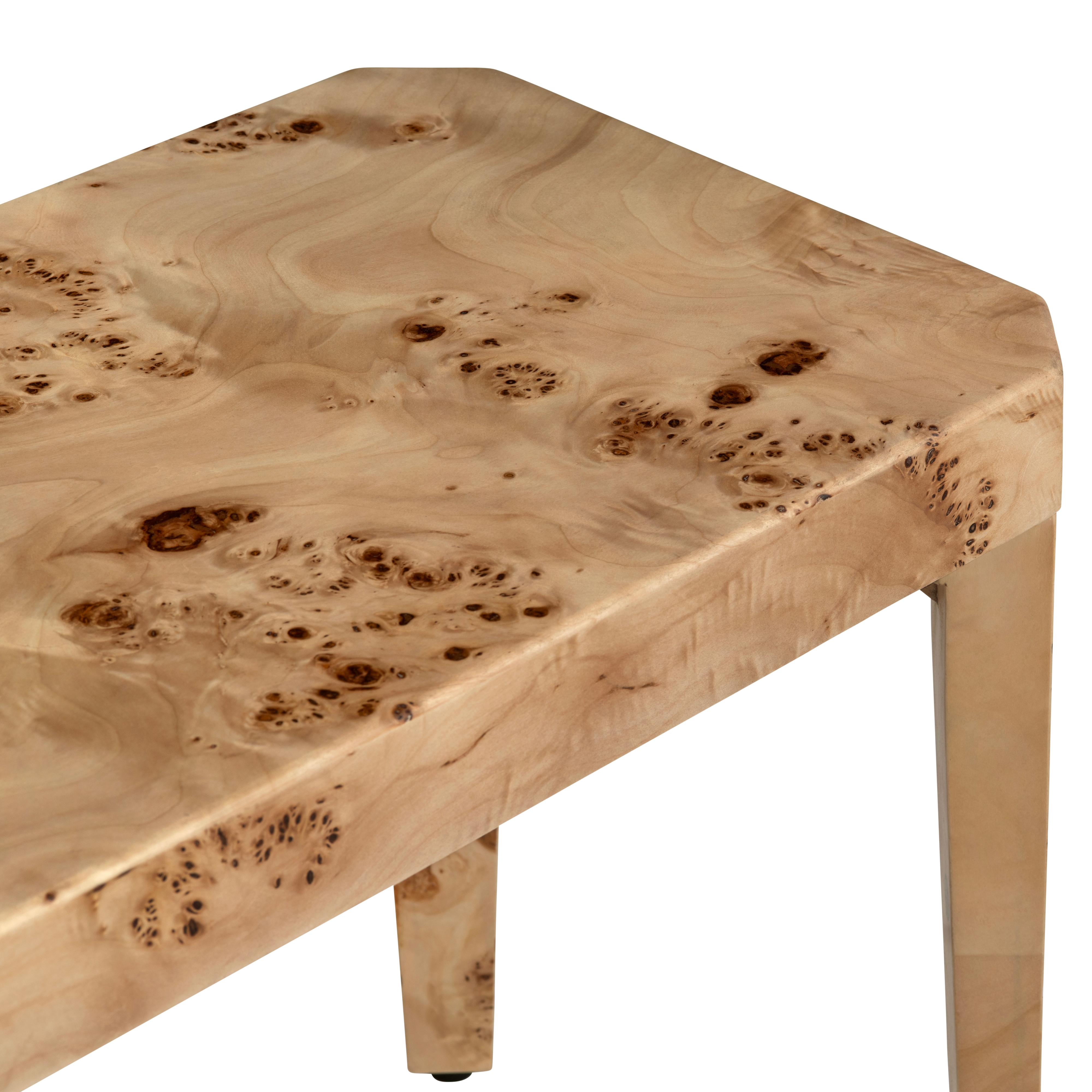 Crestview Collection Greysen 75" Swirl Wood Accent Bench