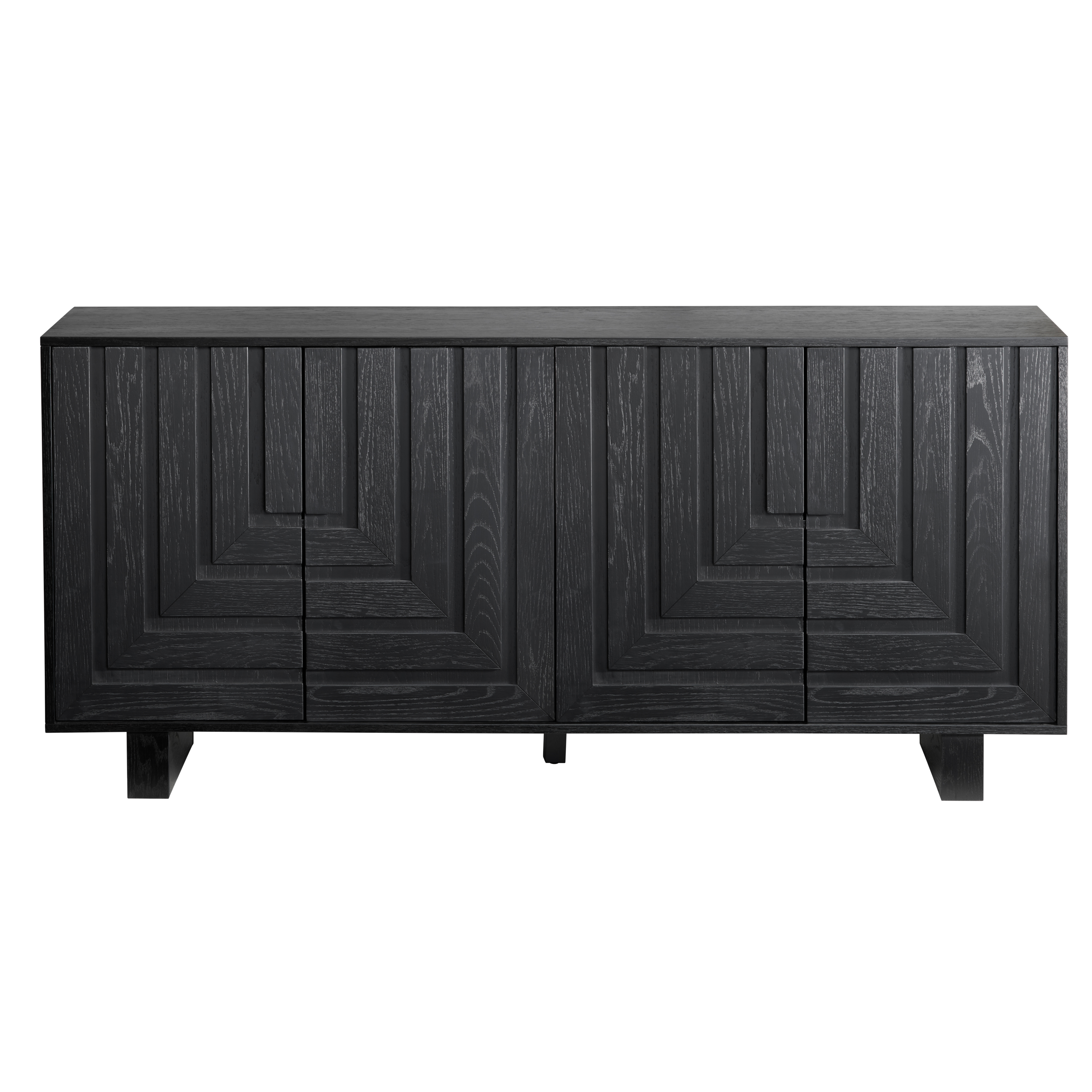 Crestview Collection Dylan 4-Door Sideboard