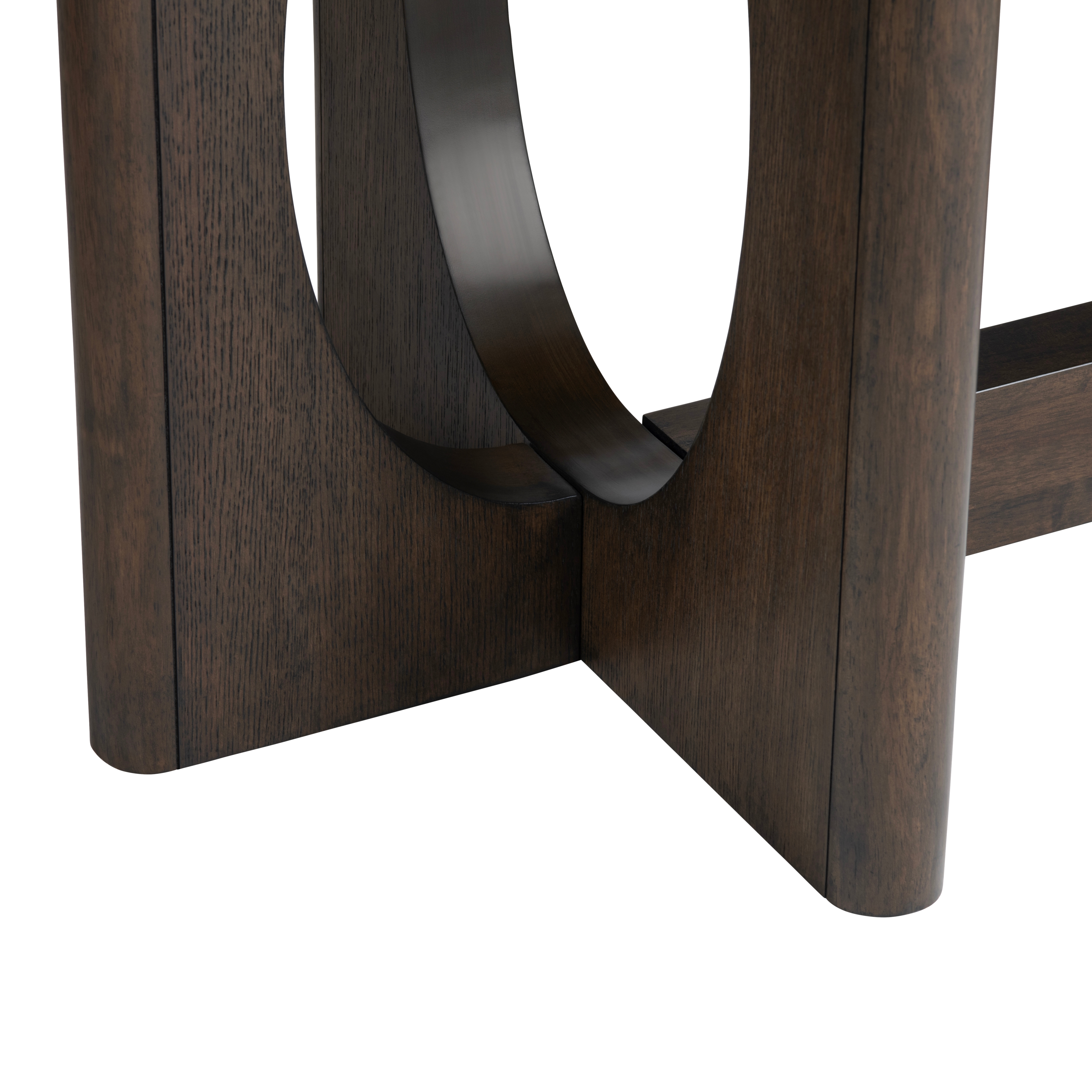 Crestview Collection Bentley Modern 96" Rect. Trestle Dining Table