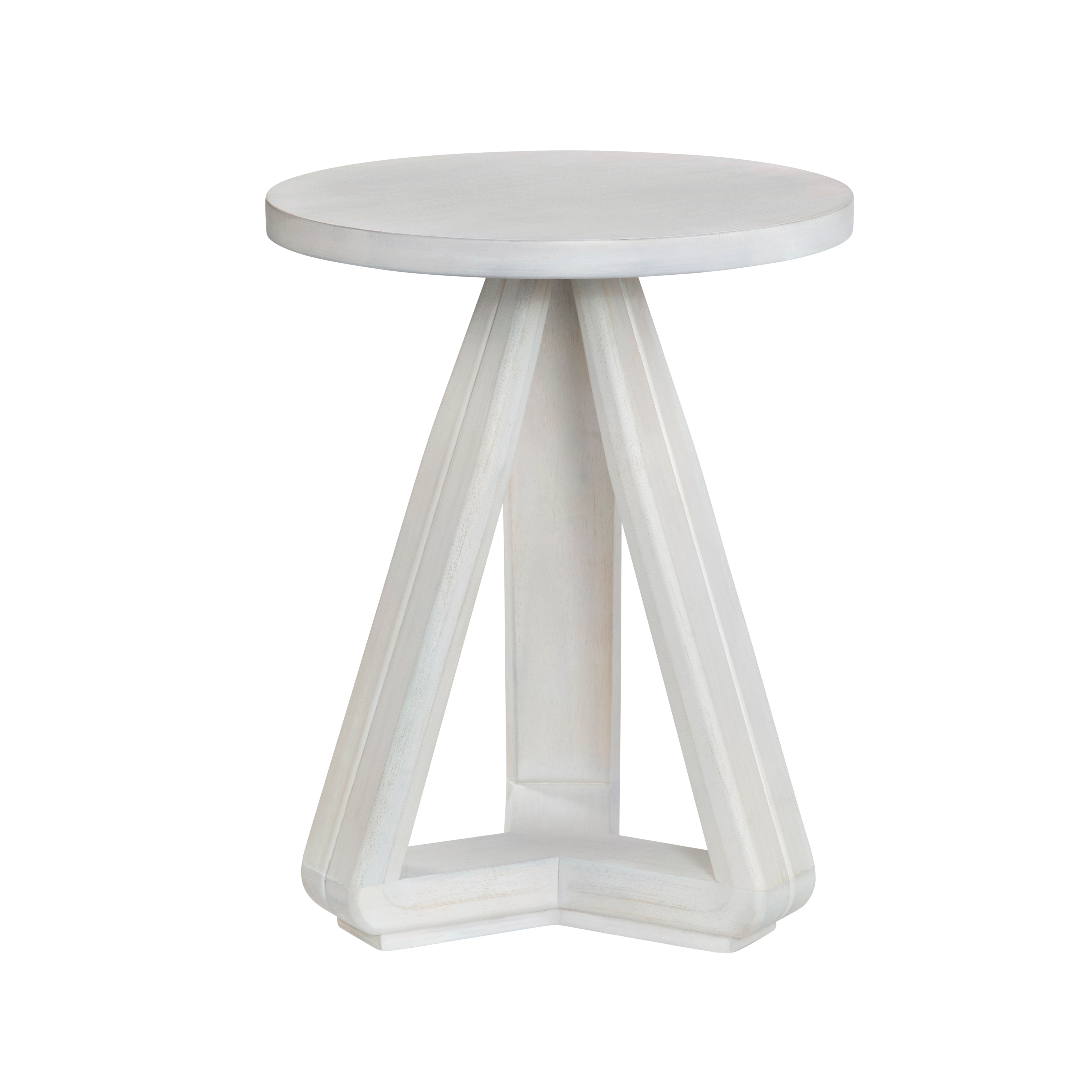 Modern Round-Top End Table