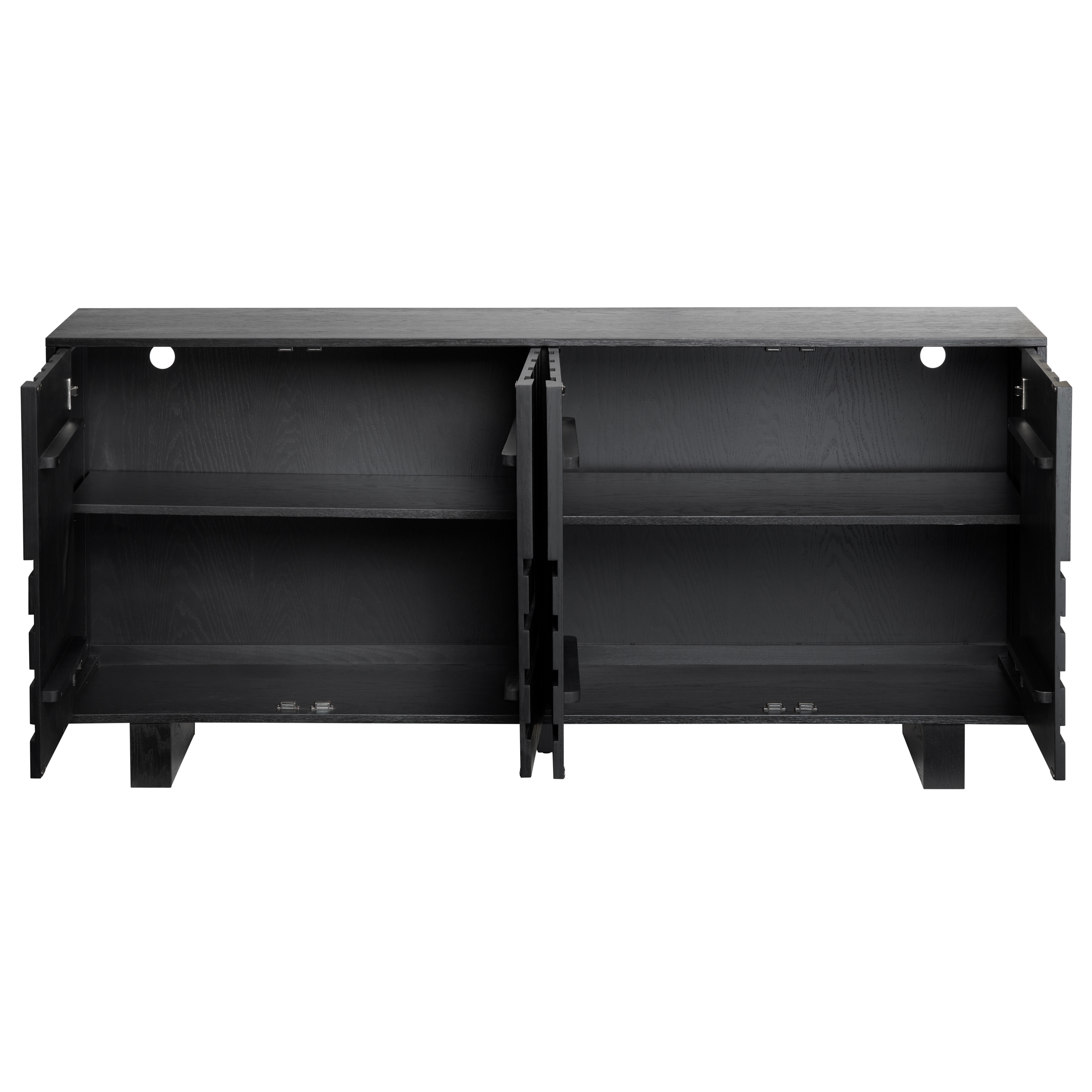 Crestview Collection Dylan 4-Door Sideboard