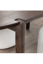 Crestview Collection  Archer Modern 86" Ovate Dining Table