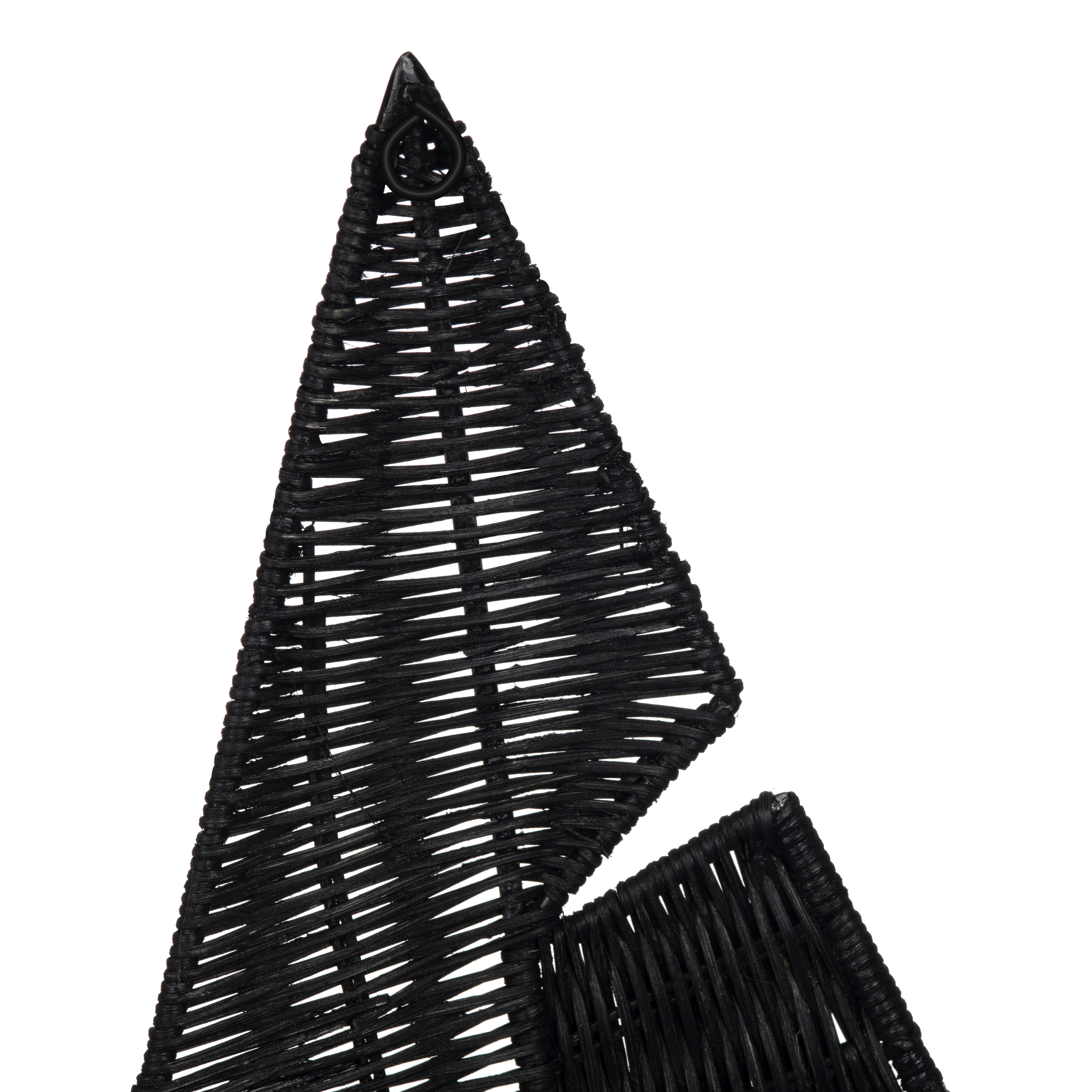 Wicker Palm Wall Decor